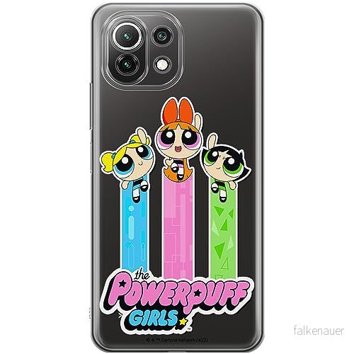ERT GROUP mobiltelefonfodral för Xiaomi 11 LITE 4G / 5G originalt och officiellt licensierat The Powerpuff Girls mönster 030, gedeeltelijk transparant 5905511974794