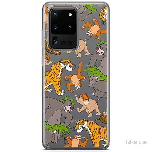 ERT GROUP mobiltelefonfodral för Samsung S20 ULTRA / S11 PLUS originalt och officiellt licensierat Disney mönster Jungle Book 003 anpassad till formen på mobiltelefonen, gedeeltelijk transparant 5905131782113