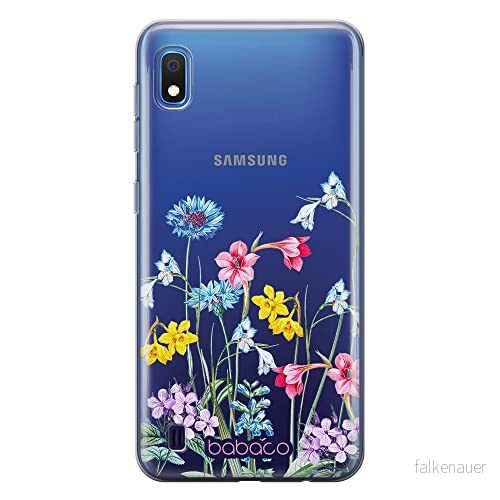 ERT GROUP mobiltelefonfodral för Samsung A10 originalt och officiellt licensierat Babaco mönster Flowers 040 optimalt anpassad till formen på mobiltelefonen, gedeeltelijk transparant 5905131309624