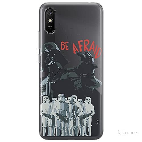 ERT GROUP mobiltelefonfodral för Xiaomi REDMI 9A originalt och officiellt licensierat Star Wars mönster Darth Vader 018 optimalt anpassad till formen på mobiltelefonen, gedeeltelijk transparant 5903040299456