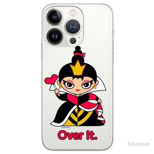 ERT GROUP mobiltelefonfodral för Iphone 13 PRO MAX originalt och officiellt licensierat Disney mönster Queen of Hearts 001 optimalt anpassad till formen på mobiltelefonen, gedeeltelijk transparant 5905131425386