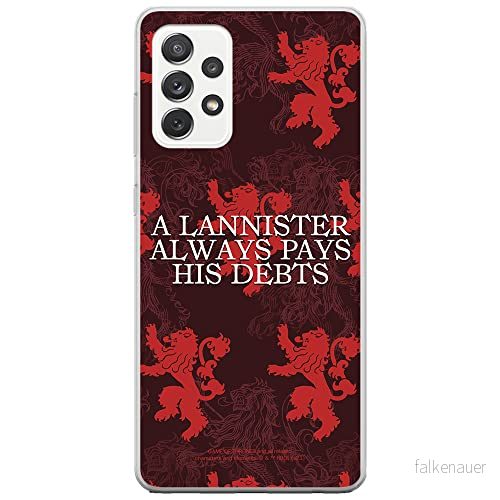 ERT GROUP mobiltelefonfodral för Samsung A52 5G / LTE 4G A52S originalt och officiellt licensierat Game od Thrones mönster of 018, fodral tillverkad av TPU plast 5903932690743