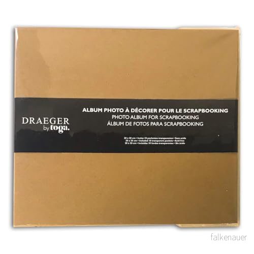Draeger Paris Scrapbooking album att dekorera 20 x cm 3661847051388