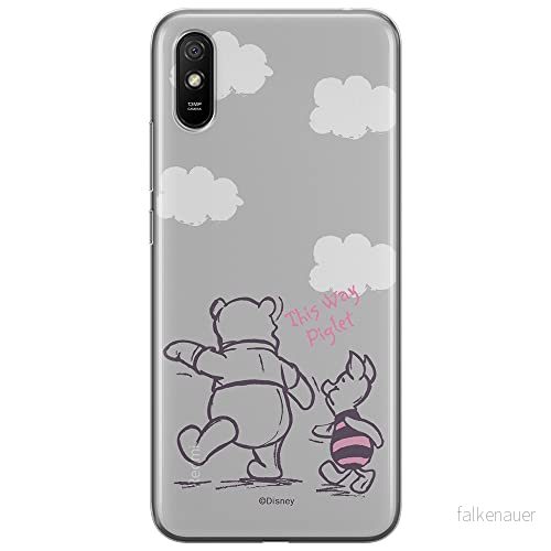 ERT GROUP mobiltelefonfodral för Xiaomi REDMI 9A originalt och officiellt licensierat Disney mönster Winnie the Pooh and friends 006, fodral tillverkad av TPU plast 5903040268223