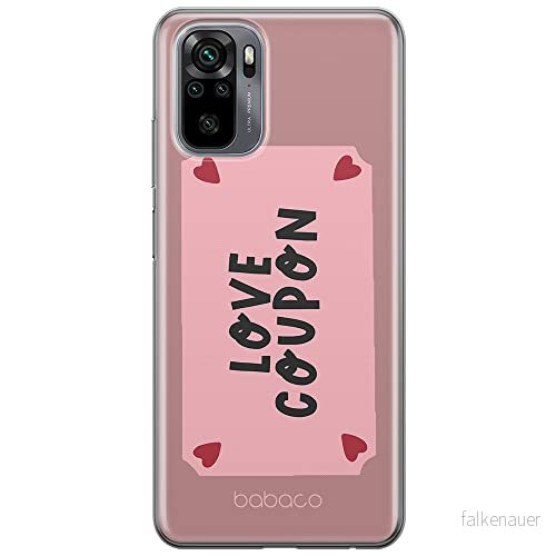 ERT GROUP mobiltelefonfodral för Xiaomi REDMI NOTE 10/ 10S originalt och officiellt licensierat Babaco mönster Love Coupon 001 anpassad till formen på mobiltelefonen, fodral tillverkad av TPU plast 5904805030758