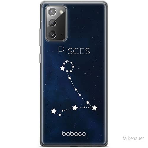 ERT GROUP mobiltelefonfodral för Samsung GALAXY NOTE 20 originalt och officiellt licensierat Babaco mönster Zodiac Constellation 012, fodral tillverkad av TPU plast 5903932222005