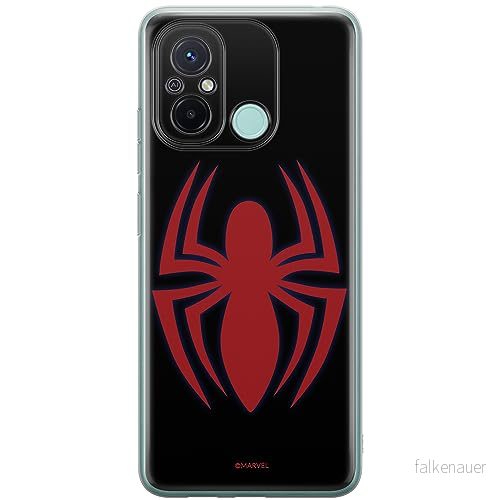 ERT GROUP mobiltelefonfodral för Xiaomi REDMI 12C/ 11A originalt och officiellt licensierat Marvel mönster Spider Man 018 anpassad till formen på mobiltelefonen, fodral tillverkad av TPU plast 5905511844295