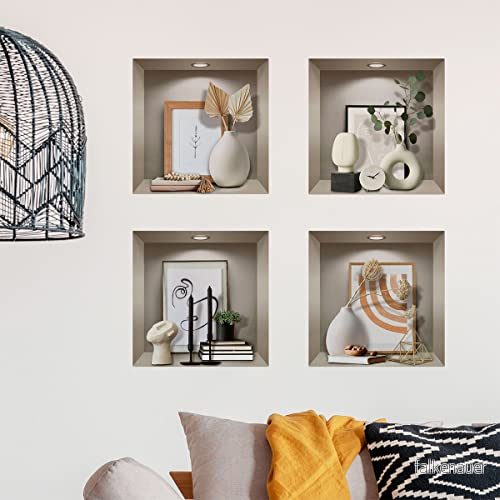 3D självhäftande klistermärken effekt väggklistermärken vaser och designföremål för vuxna vardagsrum dekoration trumpa ögat sovrum 60 x cm 5415231522767 3D självhäftande klistermärken effekt väggklistermärken vaser och designföremål för vuxna vardagsrum dekoration trumpa ögat sovrum 60 x cm 5415231522767