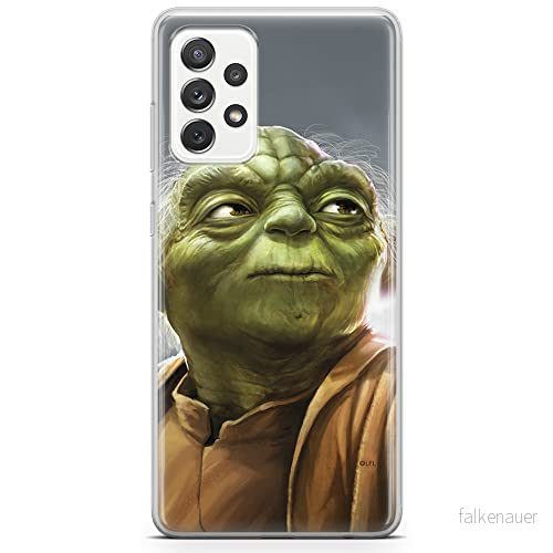 ERT GROUP mobiltelefonfodral för Samsung A33 5G originalt och officiellt licensierat Star Wars mönster Yoda 006 optimalt anpassad till formen på mobiltelefonen, fodral tillverkad av TPU plast 5904805353796