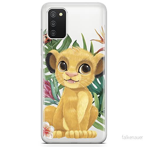 ERT GROUP mobiltelefonfodral för Samsung A03S originalt och officiellt licensierat Disney mönster Simba & Friends 004 optimalt anpassad till formen på mobiltelefonen, gedeeltelijk transparant 5904805000409