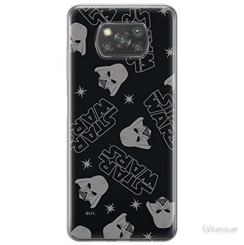 ERT GROUP mobiltelefonfodral för Xiaomi POCOPHONE X3 originalt och officiellt licensierat Star Wars mönster Darth Vader 009 anpassad till formen på mobiltelefonen, fodral tillverkad av TPU plast 5903537128252