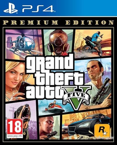 Rockstar Games Grand Theft Auto V Premium Online Edition - PS4 5026555424271