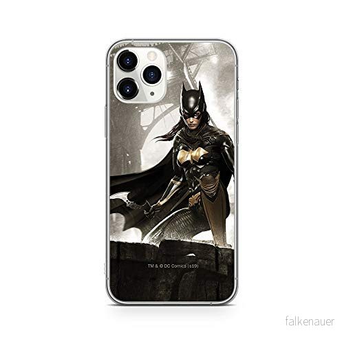 ERT GROUP mobiltelefonfodral för Apple Iphone 11 PRO originalt och officiellt licensierat DC mönster Bat Girl 009 Vit optimalt anpassad till formen på mobiltelefonen, fodral tillverkad av TPU plast 5902980823677