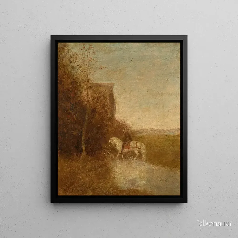 Målning Le Pèlerinage de Childe Harold – Albert Pinkham Ryder | Konsttryck Målning Le Pèlerinage de Childe Harold – Albert Pinkham Ryder | Konsttryck