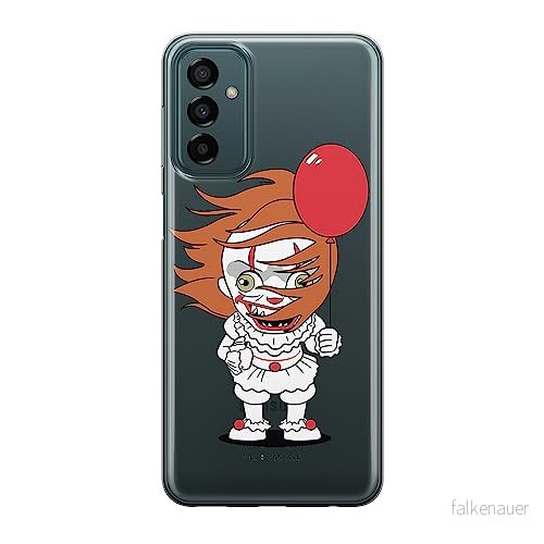 ERT GROUP mobiltelefonfodral för Samsung M13 4G/M23 5G/F23 originalt och officiellt licensierat Horror mönster It 005 optimalt anpassad till formen på mobiltelefonen, gedeeltelijk transparant 5905511372071