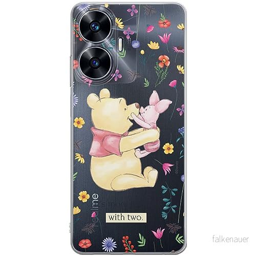 ERT GROUP mobiltelefonfodral för Realme C55 originalt och officiellt licensierat Disney mönster Winnie the Pooh & Friends 030 optimalt anpassad till formen på mobiltelefonen, gedeeltelijk transparant 5905511858131