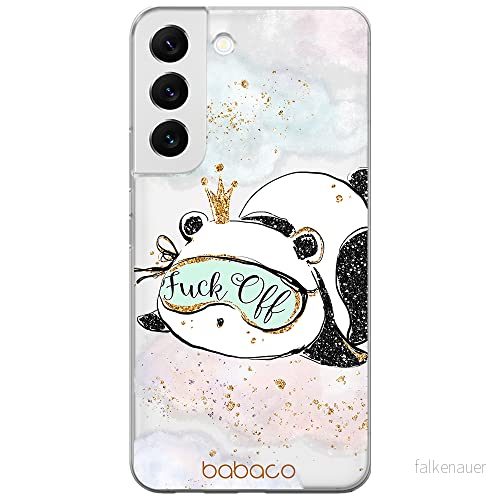 ERT GROUP mobiltelefonfodral för Samsung S22 originalt och officiellt licensierat Babaco mönster Panda 001 optimalt anpassad till formen på mobiltelefonen, gedeeltelijk transparant 5904805303760