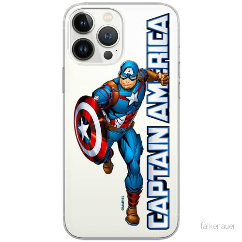 ERT GROUP mobiltelefonfodral för Samsung S10 Lite/A91 originalt och officiellt licensierat Marvel mönster Captain America 030 Vit anpassad till formen på mobiltelefonen, gedeeltelijk transparant 5904805320781