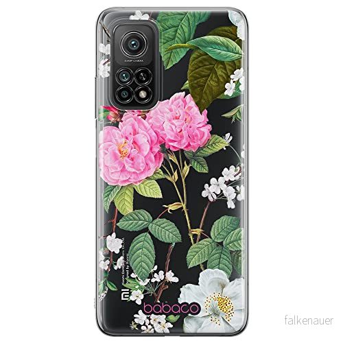 ERT GROUP mobiltelefonfodral för Huawei P30 Lite originalt och officiellt licensierat Babaco mönster Flowers 037 Vit optimalt anpassad till formen på mobiltelefonen, gedeeltelijk transparant 5905131299093