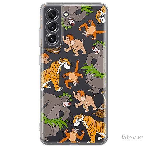 ERT GROUP mobiltelefonfodral för Samsung S21 FE originalt och officiellt licensierat Disney mönster Jungle Book 003 optimalt anpassad till formen på mobiltelefonen, gedeeltelijk transparant 5905131783325