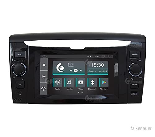 Costum Fit Bilradio för Lancia Ypsilon Android GPS Bluetooth WiFi USB Full HD Touchscreen Display 6.2" Easyconnect 8059307178440