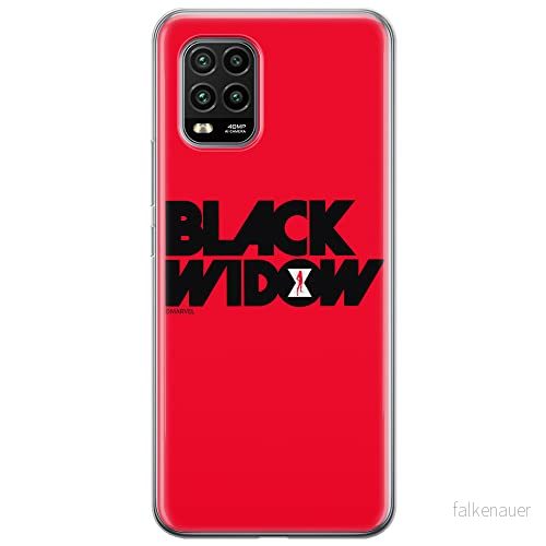 ERT GROUP mobiltelefonfodral för Xiaomi MI 10 LITE originalt och officiellt licensierat Marvel mönster Black Widow 010 optimalt anpassad till formen på mobiltelefonen, fodral tillverkad av TPU plast 5903537145259