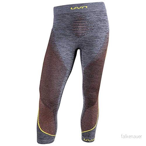 UYN herr AMBITYON UW Pants MEDIUM underbyxor, Black Melange/Orange/Yellow, L/XL 8054216350659