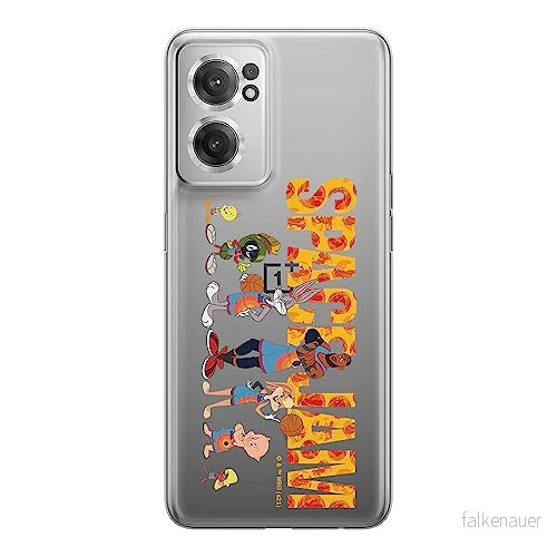 ERT GROUP mobiltelefonfodral för Oneplus NORD CE 2 originalt och officiellt licensierat Looney Tunes mönster Space Jam 006 optimalt anpassad till formen på mobiltelefonen, gedeeltelijk transparant 5905511298364