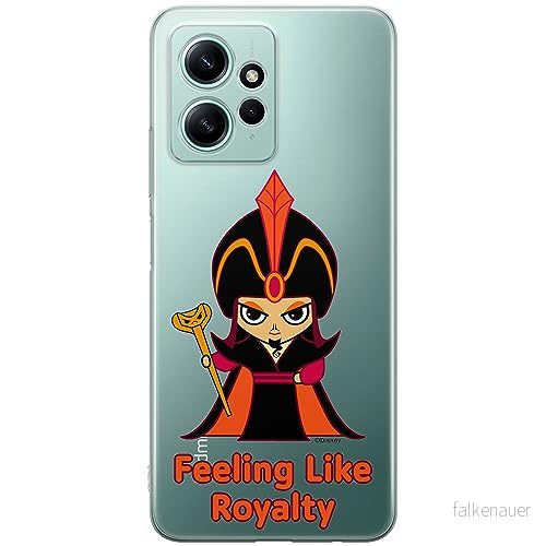 ERT GROUP mobiltelefonfodral för Xiaomi REDMI NOTE 12 4G originalt och officiellt licensierat Disney mönster Jafar 001 optimalt anpassad till formen på mobiltelefonen, gedeeltelijk transparant 5905511947484