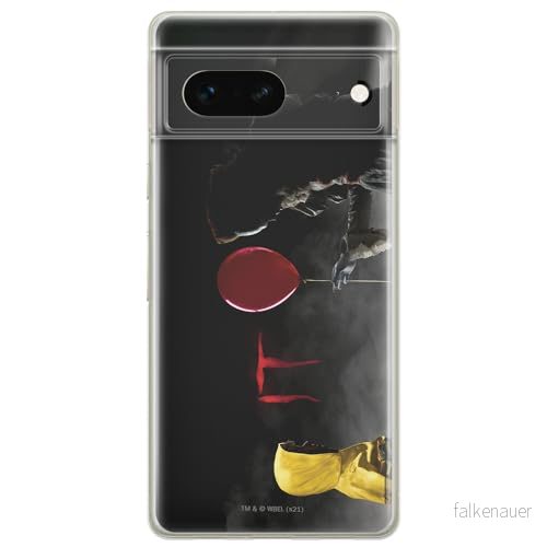 ERT GROUP mobiltelefonfodral för Google PIXEL 7 originalt och officiellt licensierat Horror mönster It 008 optimalt anpassad till formen på mobiltelefonen, fodral tillverkad av TPU plast 5905795152222