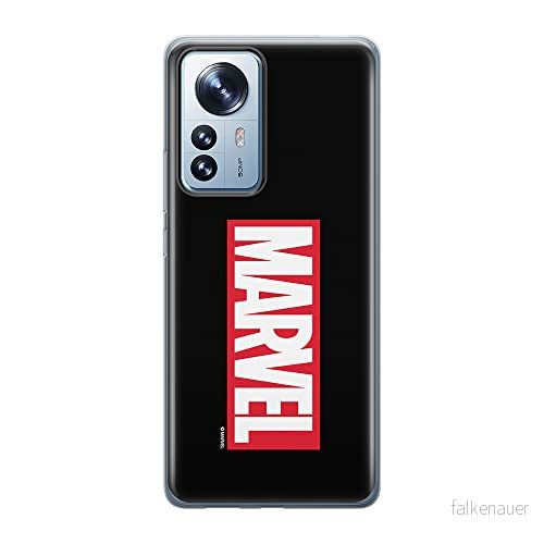 ERT GROUP mobiltelefonfodral för Xiaomi 12 / 12X originalt och officiellt licensierat Marvel mönster 001 optimalt anpassad till formen på mobiltelefonen, fodral tillverkad av TPU plast 5905511481209
