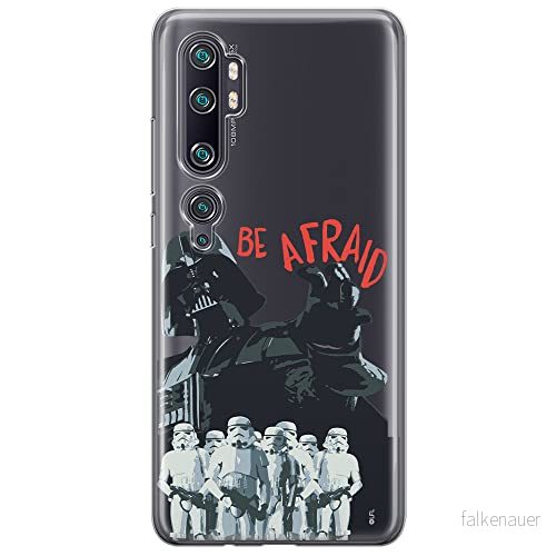 ERT GROUP mobiltelefonfodral för Xiaomi MI NOTE 10 / PRO originalt och officiellt licensierat Star Wars mönster Darth Vader 018, gedeeltelijk transparant 5904805584947
