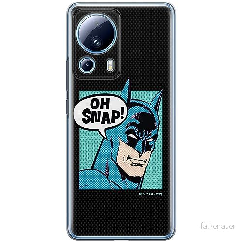 ERT GROUP mobiltelefonfodral för Xiaomi 13 LITE/CIVI 2 originalt och officiellt licensierat DC mönster Batman 038 optimalt anpassad till formen på mobiltelefonen, fodral tillverkad av TPU plast 5905511928025
