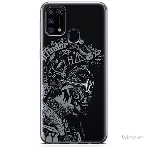 ERT GROUP mobiltelefonfodral för Samsung M31 originalt och officiellt licensierat Harry Potter mönster 075 optimalt anpassad till formen på mobiltelefonen, fodral tillverkad av TPU plast 5903932756203