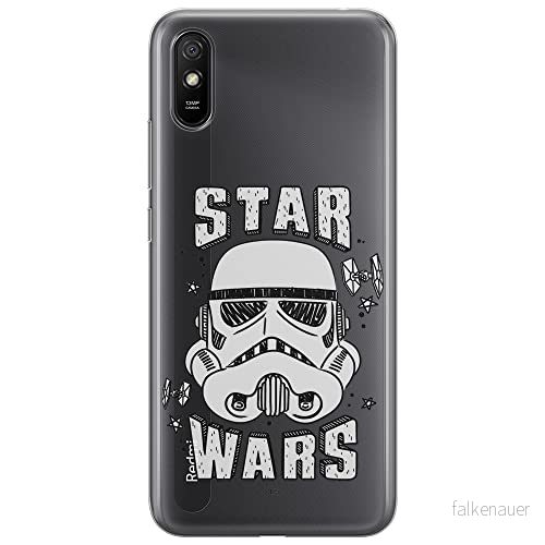 ERT GROUP mobiltelefonfodral för Xiaomi REDMI 9A originalt och officiellt licensierat Star Wars mönster Stormtrooper 013 optimalt anpassad till formen på mobiltelefonen, gedeeltelijk transparant 5903040370445