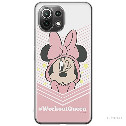 ERT GROUP mobiltelefonfodral för Xiaomi 11 LITE 4G/5G originalt och officiellt licensierat Disney mönster Minnie 053, fodral tillverkad av TPU plast 5903932699036