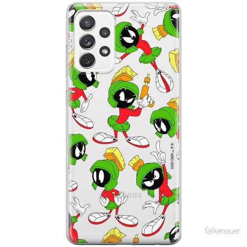 ERT GROUP mobiltelefonfodral för Samsung A73 5G originalt och officiellt licensierat Looney Tunes mönster Marvin 004 optimalt anpassad till formen på mobiltelefonen, gedeeltelijk transparant 5905511636807