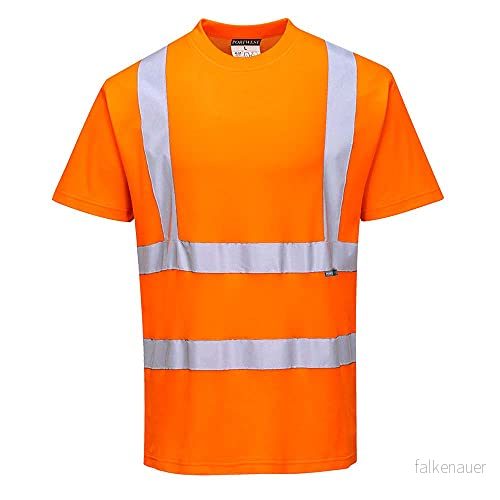Portwest S170ORRXXXL bomull komfort t shirt S/S, 3 x Large, orange 5036108283606