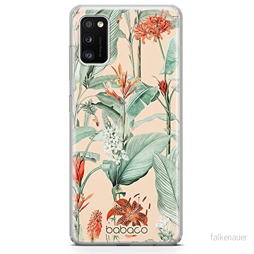 ERT GROUP mobiltelefonfodral för Samsung A41 originalt och officiellt licensierat Babaco mönster Flowers 048 optimalt anpassad till formen på mobiltelefonen, fodral tillverkad av TPU plast 5905131338129