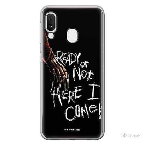 ERT GROUP mobiltelefonfodral för Samsung A20e originalt och officiellt licensierat Horror mönster Nightmare of Elm Street 001 anpassad till formen på mobiltelefonen, fodral tillverkad av TPU plast 5905511069636