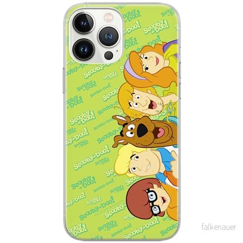 ERT GROUP mobiltelefonfodral för Iphone 13 PRO originalt och officiellt licensierat Scooby Doo mönster 001 Vit optimalt anpassad, fodral tillverkad av TPU plast 5903932925425