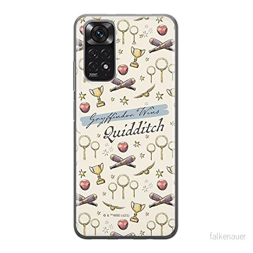 ERT GROUP mobiltelefonfodral för Xiaomi REDMI NOTE 11S 4G / 11 originalt och officiellt licensierat Harry Potter mönster 048, fodral tillverkad av TPU plast 5905511565299