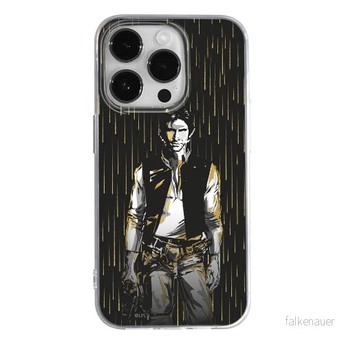 ERT GROUP mobiltelefonfodral för Apple Iphone 14 PRO originalt och officiellt licensierat Star Wars mönster Han Solo 002 optimalt anpassad till formen på mobiltelefonen, fodral tillverkad av TPU plast 5905131925763