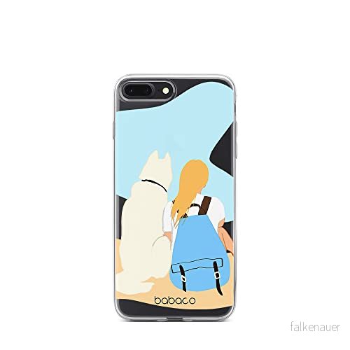 ERT GROUP mobiltelefonfodral för Iphone 7 PLUS/ 8 PLUS originalt och officiellt licensierat Babaco mönster Dogs 003 optimalt anpassad till formen på mobiltelefonen, gedeeltelijk transparant 5905131013330