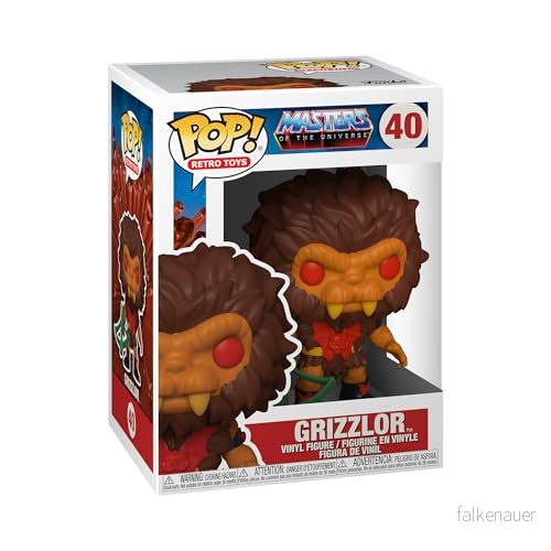 Pop Masters of the Universe Grizzlor Vinyl Figure 889698514415