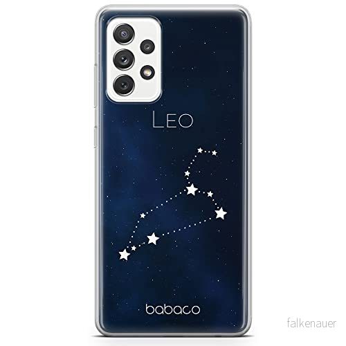 ERT GROUP mobiltelefonfodral för Samsung A73 5G originalt och officiellt licensierat Babaco mönster Zodiac Constellation 005 anpassad till formen på mobiltelefonen, fodral tillverkad av TPU plast 5904805515941