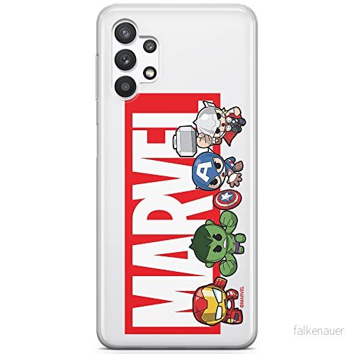 ERT GROUP mobiltelefonfodral för Samsung A32 5G originalt och officiellt licensierat Marvel mönster 010 optimalt anpassad till formen på mobiltelefonen, gedeeltelijk transparant 5904805182921