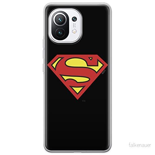 ERT GROUP mobiltelefonfodral för Xiaomi 11 originalt och officiellt licensierat DC mönster Superman 002 optimalt anpassad till formen på mobiltelefonen, fodral tillverkad av TPU plast 5903537099965