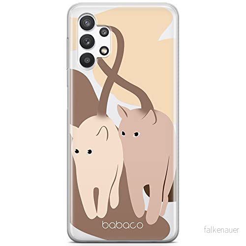ERT GROUP mobiltelefonfodral för Samsung A32 5G originalt och officiellt licensierat Babaco mönster Cats 002 optimalt anpassad till formen på mobiltelefonen, gedeeltelijk transparant 5905131078568