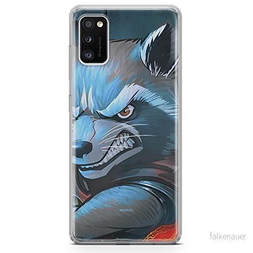 ERT GROUP mobiltelefonfodral för Samsung A41 originalt och officiellt licensierat Marvel mönster Rocket 005 optimalt anpassad till formen på mobiltelefonen, fodral tillverkad av TPU plast 5903537492834